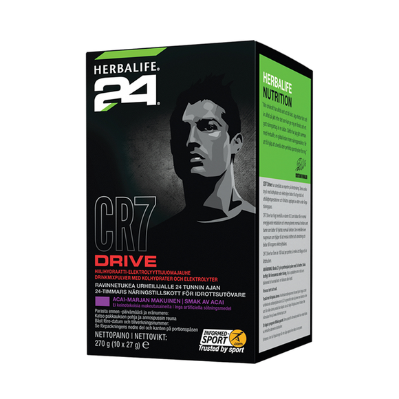 H24 CR7 Drive Acai Berry 10 portionspåsar